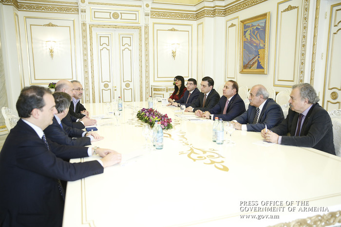 Վարչապետն ընդունել է իտալական Ա. Ջեմելլի համալսարանական հիվանդանոց հիմնադրամի նախագահին