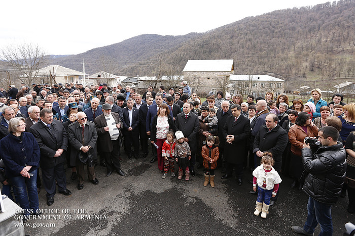 Վարչապետն այցելել է Տավուշի մարզի Թեղուտ համայնք
