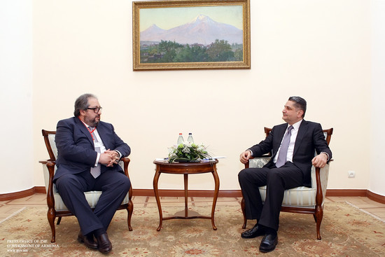 Տիգրան Սարգսյանն ընդունել է Գայդարյան ընթերցումների կազմակերպիչներին