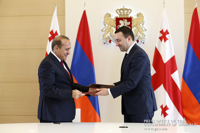 Հայաստանի և Վրաստանի վարչապետները նախաստորագրել են «Բարեկամության» կամուրջի կառուցման համաձայնագիրը