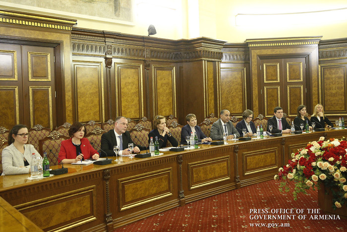 Վարչապետն ընդունել է Հայաստան-Եվրամիություն խորհրդարանական համագործակցության հանձնաժողովի պատվիրակու