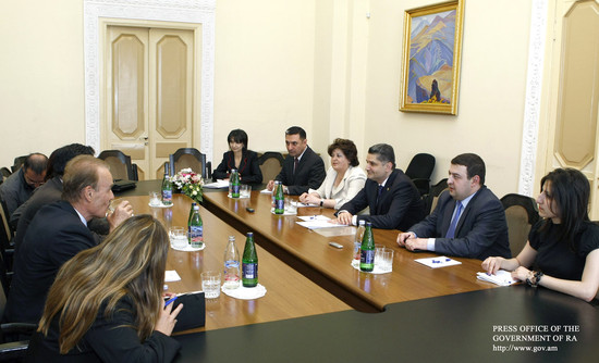 Ֆրանսիայի Տնտեսական վերելքի ծրագրի նախարարը հյուրընկալվել է ՀՀ կառավարությունում