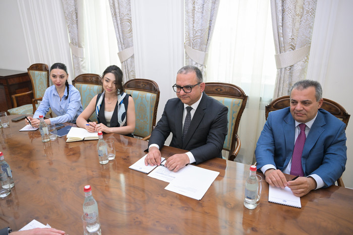 Փոխվարչապետ Տիգրան Խաչատրյանն ընդունել է ԱՄՀ հայաստանյան առաքելության նորանշանակ ղեկավարին
