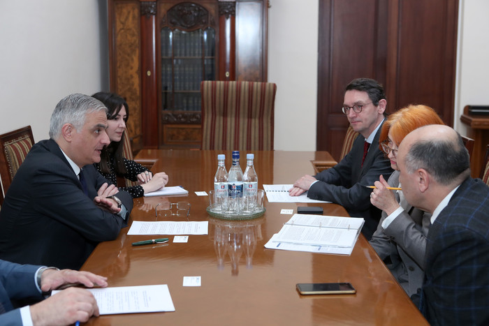 Փոխվարչապետ Մհեր Գրիգորյանն ընդունել է Միջազգային ֆինանսական կորպորացիայի տարածաշրջանային փոխնախագահ