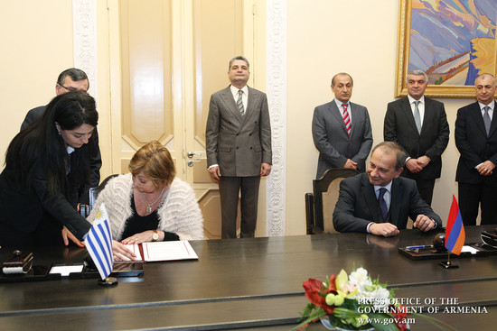 Հայաստանն ու Ուրուգվայը կխորացնեն համագործակցությունը սպորտի և զբոսաշրջության ոլորտներում