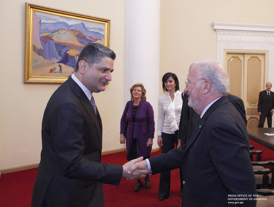 Հանդիպում Վենետիկի քաղաքապետի հետ