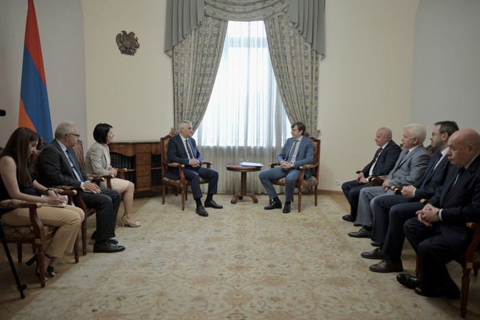 Փոխվարչապետ Մհեր Գրիգորյանն ընդունել է ՌԴ լուսավորության նախարարին
