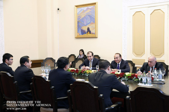 Վարչապետն ընդունել է Հայաստանում Չինաստանի նորանշանակ արտակարգ և լիազոր դեսպանին