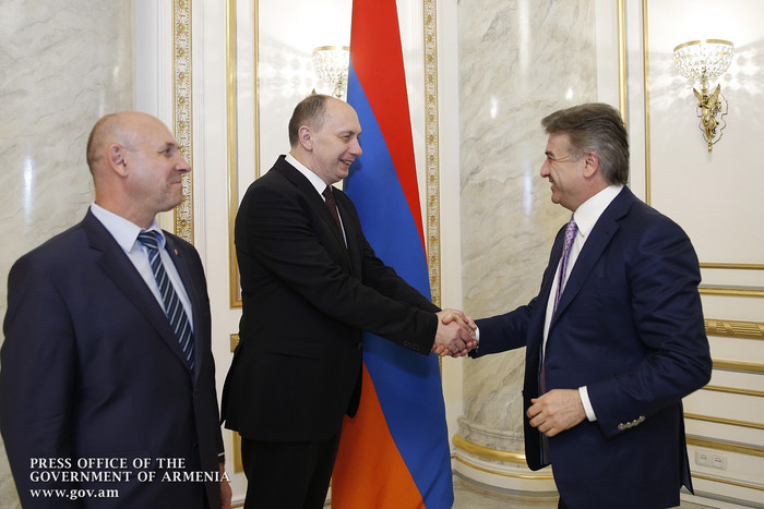 ՀՀ վարչապետը և Բելառուսի արդյունաբերության նախարարը քննարկել են տնտեսական համագործակցության խթանման