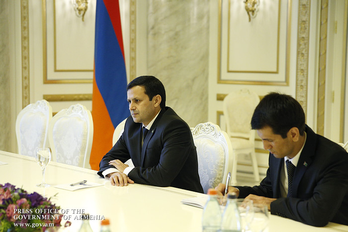 Վարչապետն ընդունել է Հայաստանում Թուրքմենստանի նորանշանակ արտակարգ և լիազոր դեսպանին