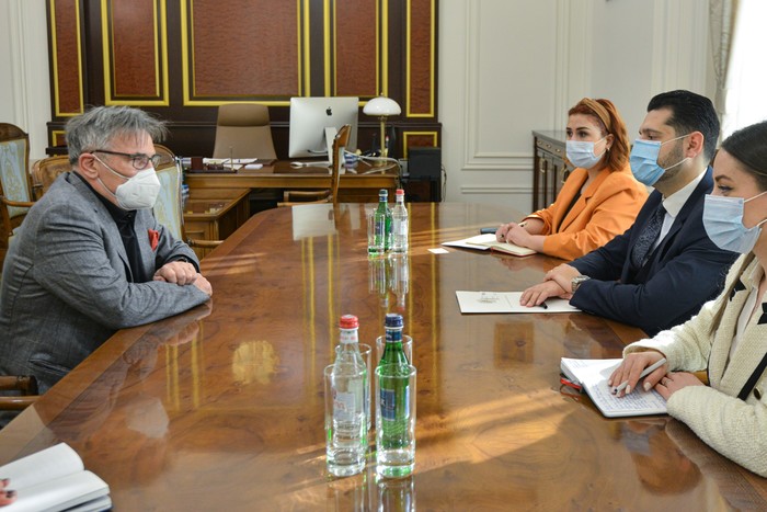 Փոխվարչապետ Համբարձում Մաթևոսյանն ընդունել է «Կոնրադ Ադենաուեր» հիմնադրամի ներկայացուցիչ Թոմաս Շրապե