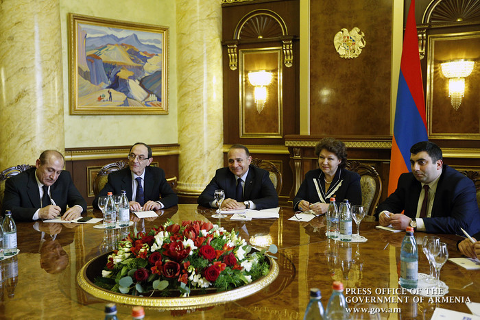 ՀՀ վարչապետն ընդունել է Վրաստանի խորհրդարանի նախագահի գլխավորած պատվիրակությանը