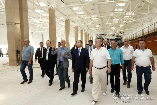 Վարչապետը ծանոթացել է «Մերիդիան» ոսկերչական ազատ տնտեսական գոտու կազմակերպման գործընթացին