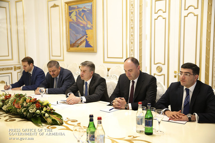 Կարեն Կարապետյանն ու Պյոտր Սվիտալսկին քննարկել են  Հայաստան-ԵՄ  համագործակցությանն առնչվող հարցեր