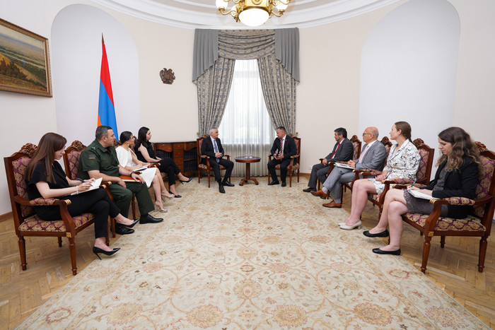 Փոխվարչապետ Մհեր Գրիգորյանն ընդունել է Լիտվայի Ոստիկանության գլխավոր հանձնակատարի գլխավորած պատվիրակ