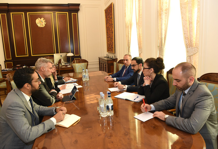 Փոխվարչապետ Տիգրան Ավինյանն ընդունել է Համաշխարհային բանկի տարածաշրջանային տնօրենին