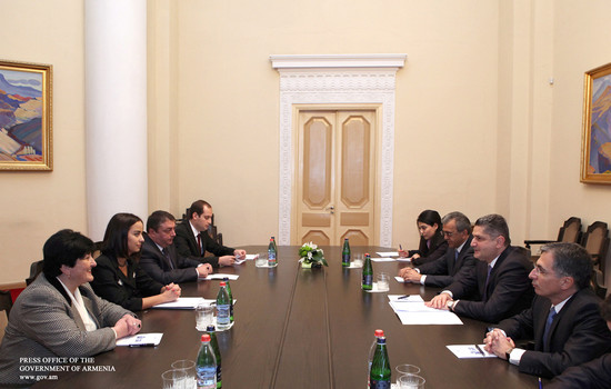 Տիգրան Սարգսյանն ընդունել է Վերա Կոբալիային