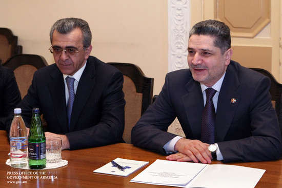 Վարչապետը հանդիպել է Վրաստանի տարածքային զարգացման և ենթակառուցվածքների նախարարին