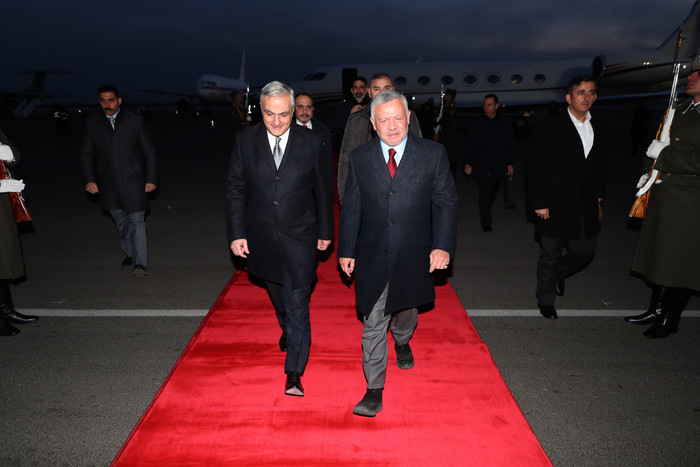 Փոխվարչապետ Մհեր Գրիգորյանը դիմավորել է Հորդանանի թագավորին