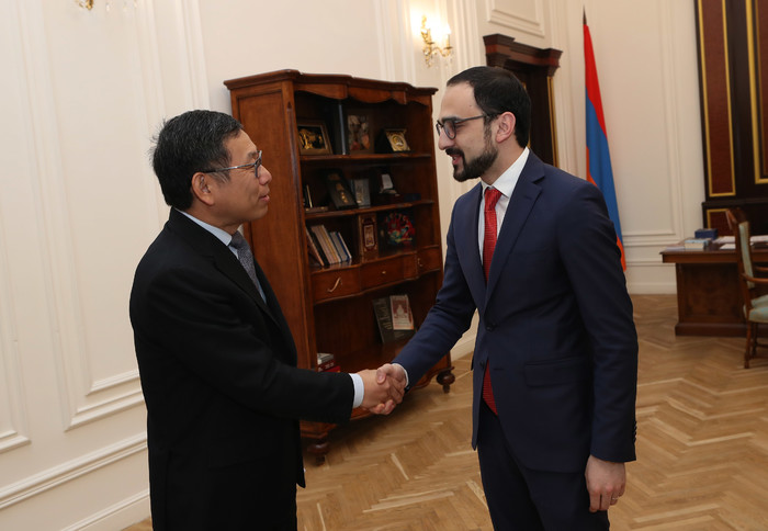 Փոխվարչապետ Տիգրան Ավինյանն ընդունել է Չինաստանի դեսպանին