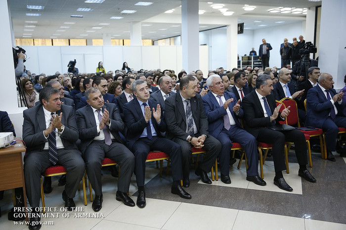 Նպատակ ենք դրել բարձրացնել գյուղատնտեսության արդյունավետությունը և դրա համար բոլոր նախադրյալներն ուն