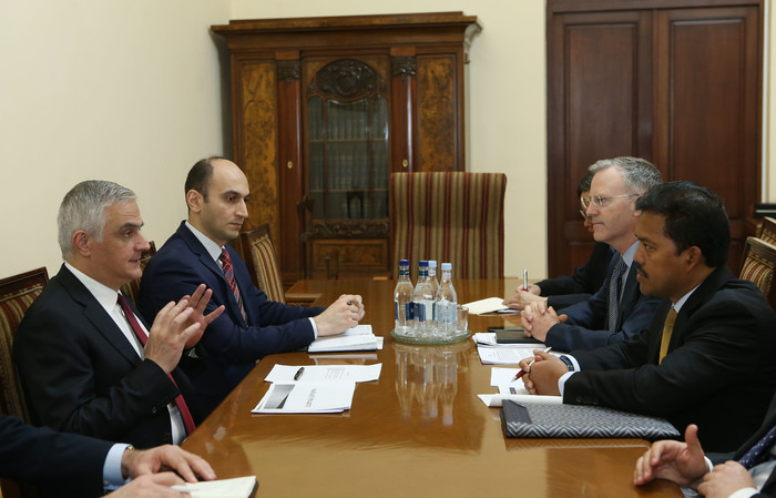 Փոխվարչապետ Մհեր Գրիգորյանն ընդունել է Ասիական զարգացման բանկի պատվիրակությանը