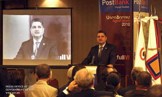 Տիգրան Սարգսյանը մասնակցել է «Ֆրութֆուլ Արմենիա» վեցերորդ համաժողովի բացմանը