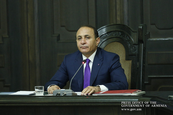 ՀՀ վարչապետ Հովիկ Աբրահամյանի խոսքը ՀՀ կառավարության նիստում