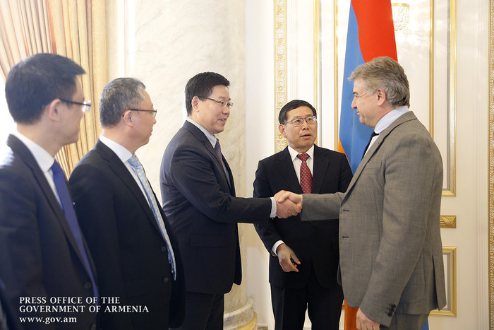 Կարեն Կարապետյանն ընդունել է Չինաստանի դեսպանին և Powerchina International Group Limited ընկերության