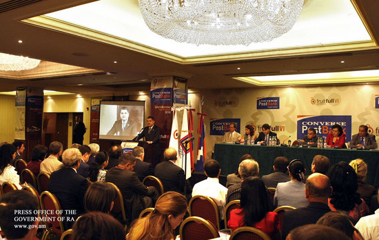 Տիգրան Սարգսյանը մասնակցել է «Ֆրութֆուլ Արմենիա» վեցերորդ համաժողովի բացմանը