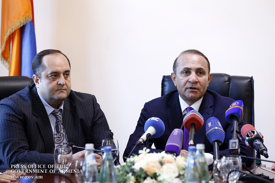 Վարչապետը ՀՀ ԱՆ աշխատակազմին է ներկայացրել ՀՀ արդարադատության նորանշանակ նախարար Հովհաննես Մանուկյան