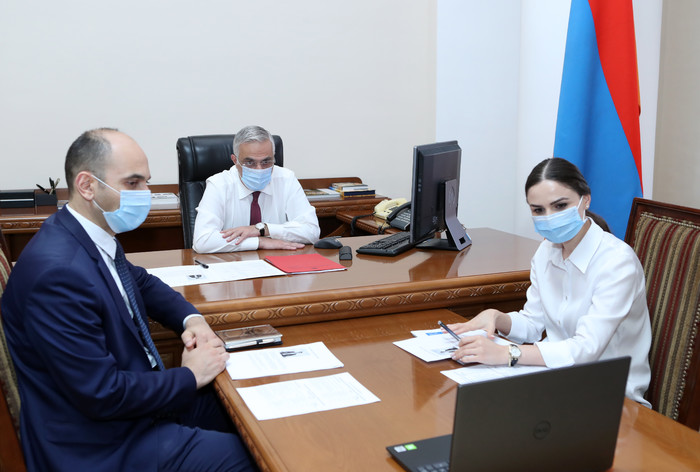 Փոխվարչապետ Մհեր Գրիգորյանը տեսազանգ է ունեցել ԱՄՆ ՄԶԳ հայաստանյան առաքելության տնօրենի հետ