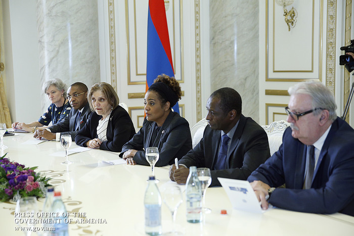 Վարչապետն  ընդունել է Ֆրանկոֆոնիայի գլխավոր քարտուղար Միկայել Ժանին