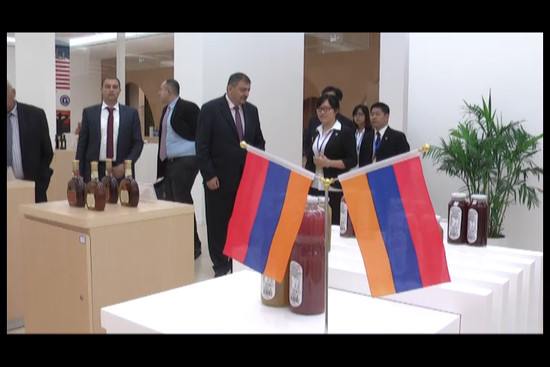 Չինաստանի Ջինսուն նահանգի Թայժոու քաղաքի առևտրային կենտրոնում հայկական տաղավար է բացվել