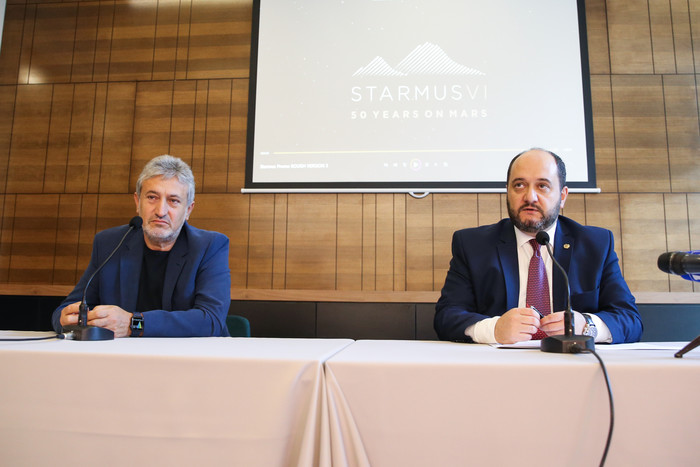 Արայիկ Հարությունյանը և Գարիկ Իսրայելյանն ամփոփել են «STARMUS» միջազգային 6-րդ փառատոնի արդյունքները