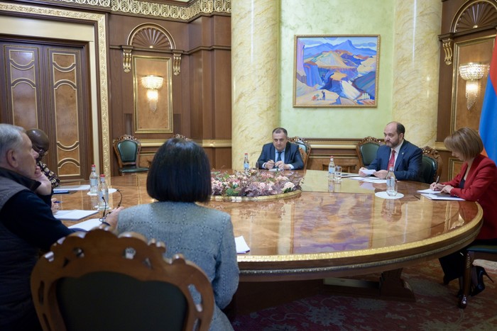 Արայիկ Հարությունյանն ընդունել է Ֆրանկոֆոնիայի խաղերի միջազգային կոմիտեի տնօրեն Զեյնա Մինայի գլխավոր