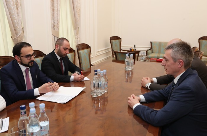 Փոխվարչապետ Տիգրան Ավինյանն ընդունել է Եվրասիական կայունացման և զարգացման հիմնադրամի պատվիրակությանը