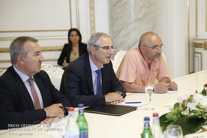 Վարչապետն ընդունել է «Ալիանս Գրուպ» ընկերության պատվիրակությանը