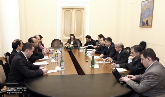 Վարչապետն ընդունել է Ասադ Ալամի գլխավորած պատվիրակությանը