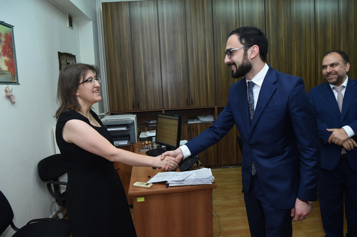 Փոխվարչապետ Տիգրան Ավինյանը շրջայց է կատարել Քաղաքաշինության պետական կոմիտեում