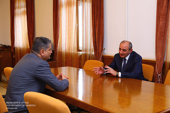 Տիգրան Սարգսյանը և Բակո Սահակյանը քննարկել են երկու հայկական պետությունների միջև համատեղ ծրագրերի իր