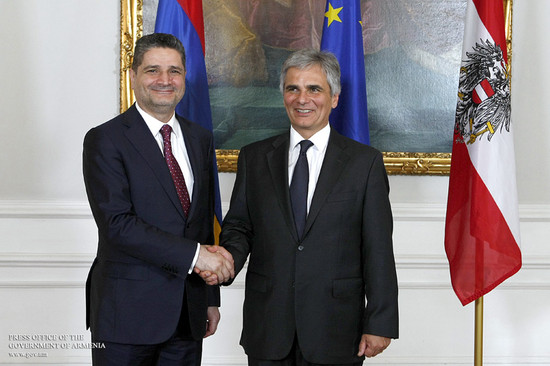 ՀՀ վարչապետ Տիգրան Սարգսյանը հանդիպել  է Ուկրաինայի և Ավստրիայի վարչապետերի հետ