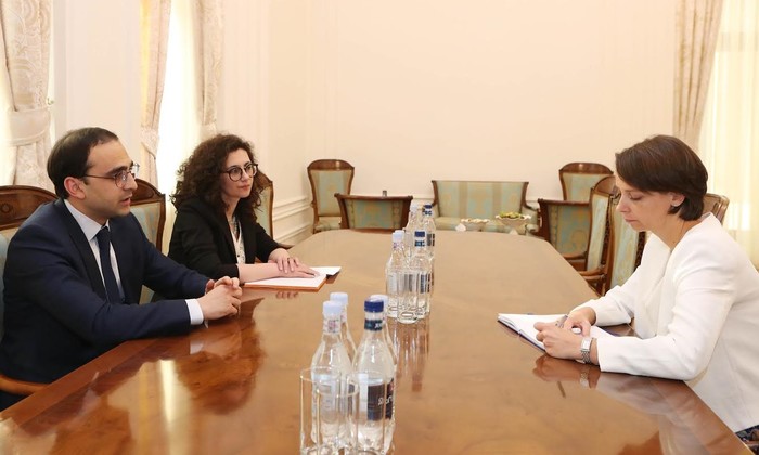 Փոխվարչապետ Տիգրան Ավինյանն ընդունել է Ֆրանսիայի փոստային ծառայության ներկայացուցչին