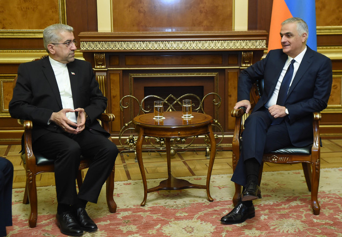 Փոխվարչապետ Մհեր Գրիգորյանն ընդունել է Իրանի Էներգետիկայի նախարարին