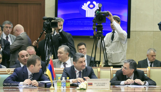 Տեղի է ունեցել ԱՊՀ կառավարությունների ղեկավարների խորհրդի հերթական նիստը