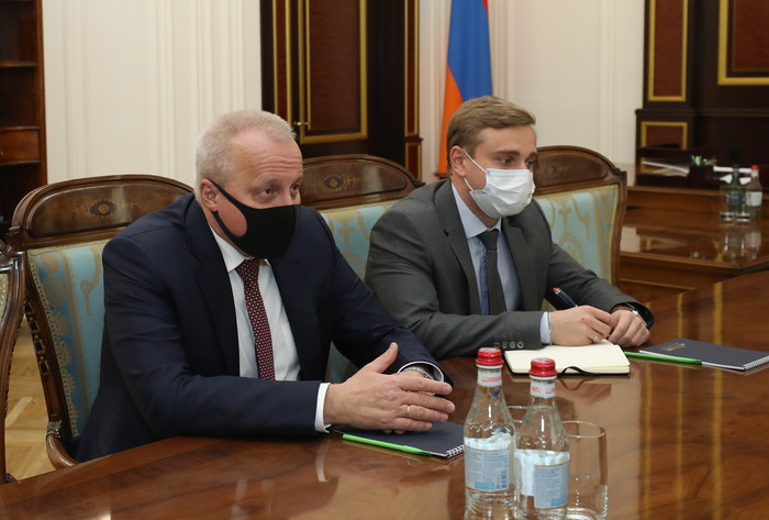 Փոխվարչապետ Համբարձում Մաթևոսյանն ընդունել է ՌԴ դեսպան Սերգեյ Կոպիրկինին