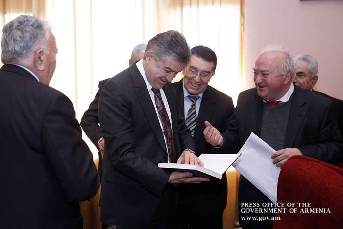 Պետությունն աջակցելու է արդյունք ապահովող գիտական ինստիտուտներին. Կարեն Կարապետյան