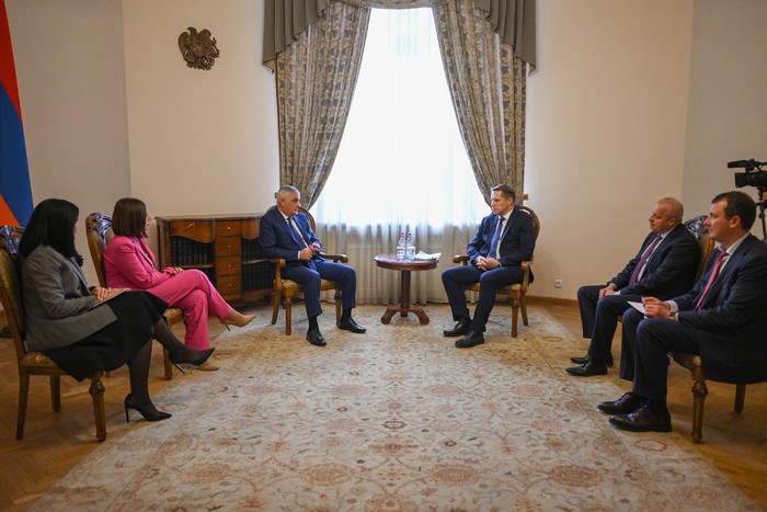 Փոխվարչապետ Մհեր Գրիգորյանն ընդունել է ՌԴ առողջապահության նախարարին