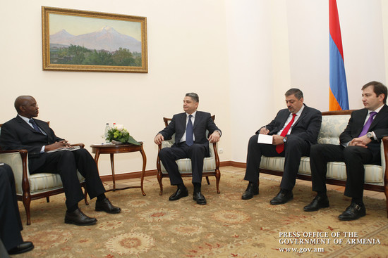 Վարչապետը հանդիպել է Համաշխարհային բանկի տարածաշրջանային տնօրենին