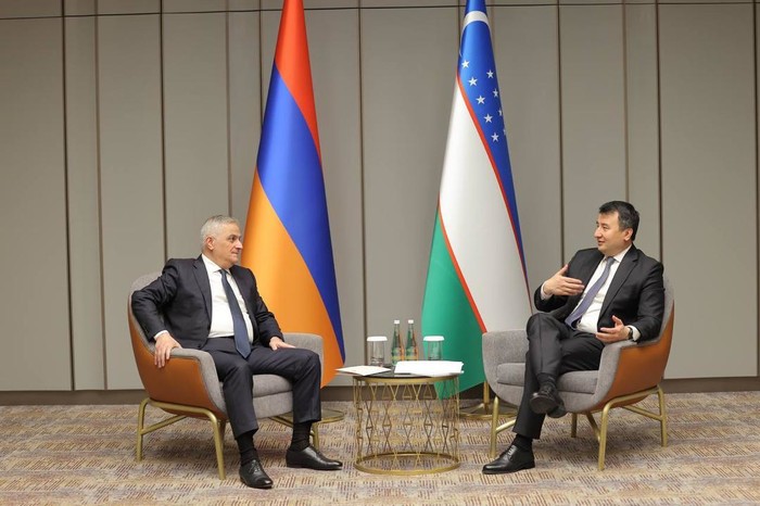 Փոխվարչապետ Մհեր Գրիգորյանը հանդիպում է ունեցել Ուզբեկստանի փոխվարչապետի հետ